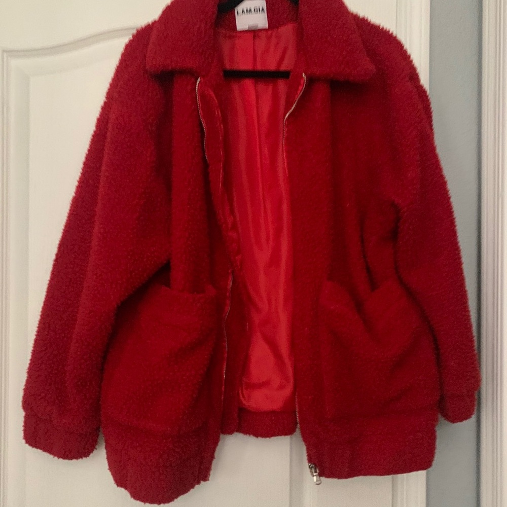 I.AM.GIA Oversized teddy coat